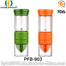 Intelligente BPA-freie Plastikinfuser-Frucht-Getränk-Wasser-Flasche (PFB-903)